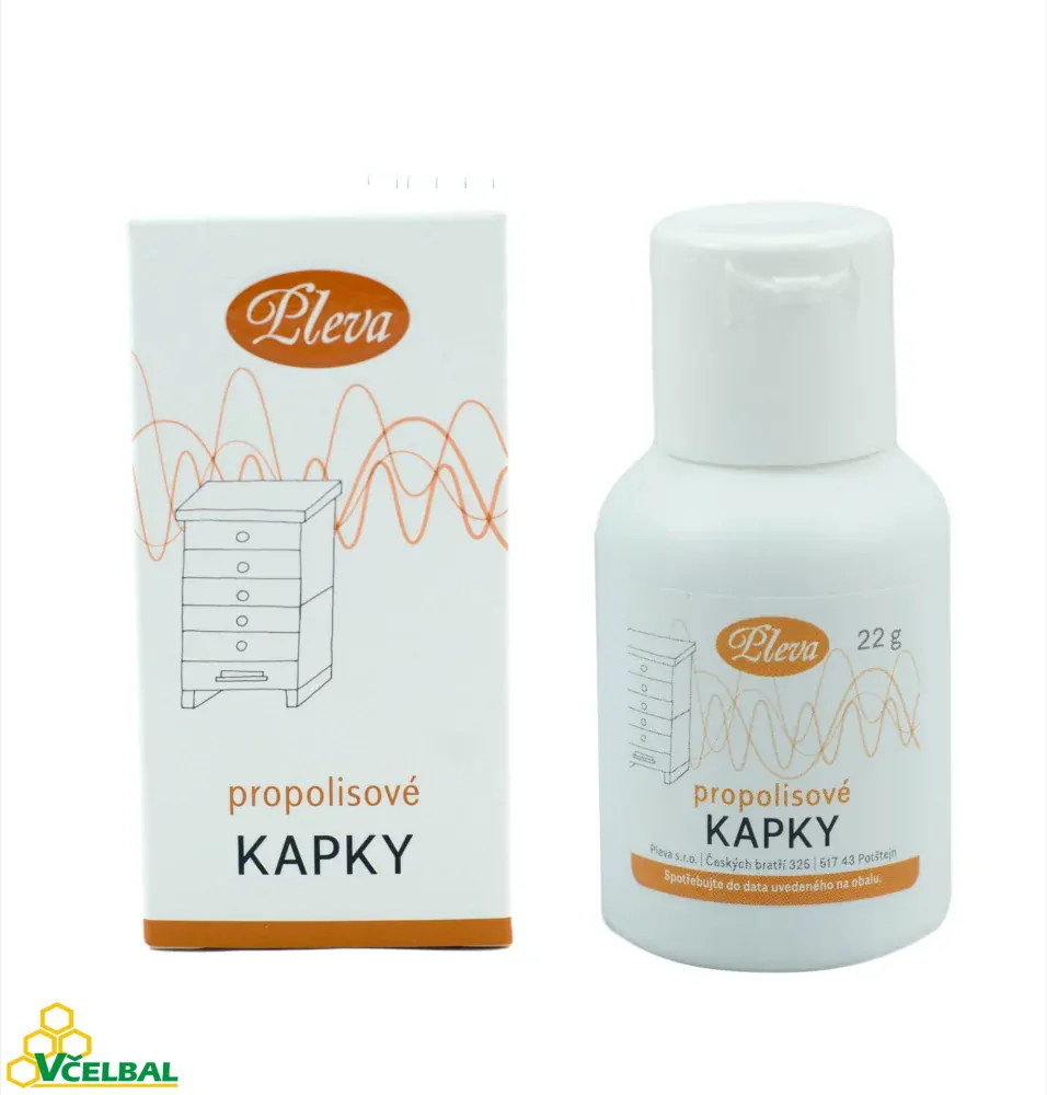 Pleva propolisové kapky 22g