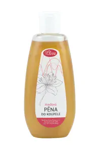 Pleva medová pěna do koupele